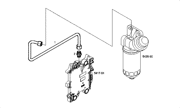 Iveco/FPT PIPE TO ENGINE ECU