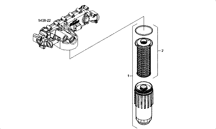 Iveco/FPT OIL FILTERS - FROM S/N:  174847 (F3A engines) AND S/N: 193413 (F3B engines)