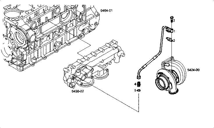 Iveco/FPT OIL DELIVERY LINE