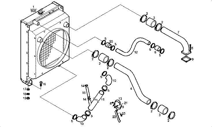 Iveco/FPT OVERSIZE RADIATOR