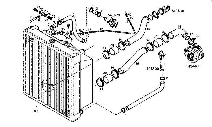 Iveco/FPT OVERSIZE RADIATOR