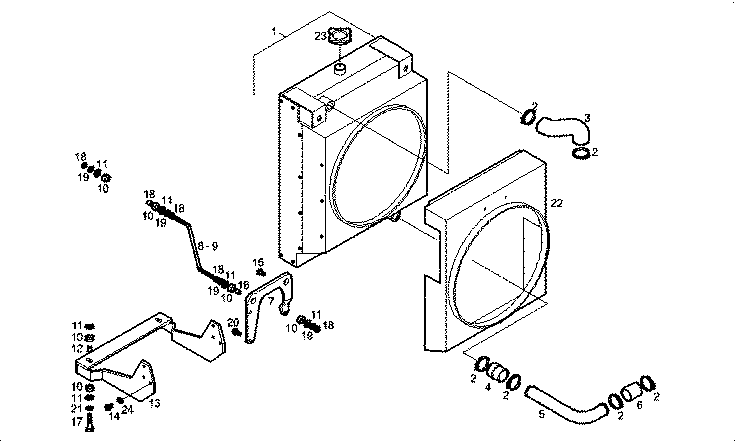 Iveco/FPT OVERSIZE RADIATOR