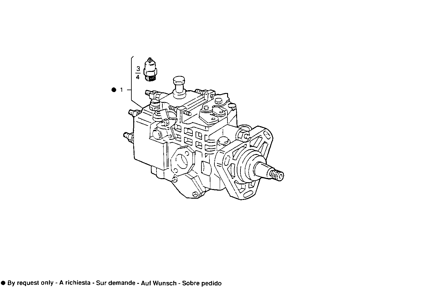 Iveco/FPT INJECTION PUMP ASSY