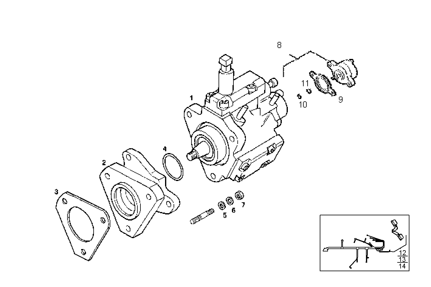 Iveco/FPT INJECTION PUMP ASSY