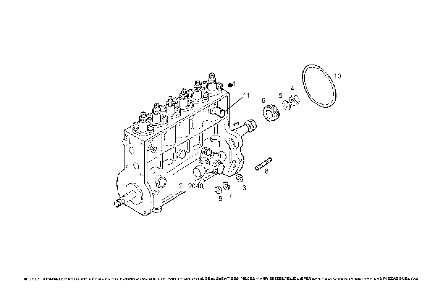 Iveco/FPT INJECTION PUMP ASSY