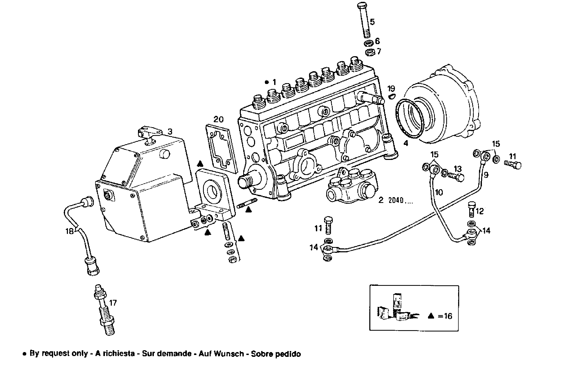 Iveco/FPT INJECTION PUMP ASSY