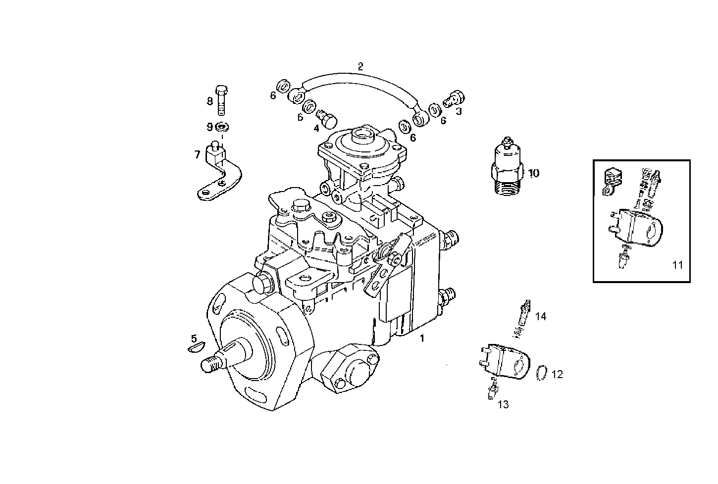 Iveco/FPT INJECTION PUMP ASSY