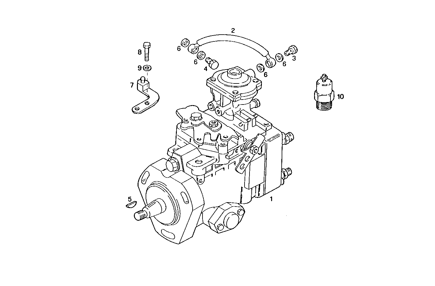 Iveco/FPT INJECTION PUMP ASSY