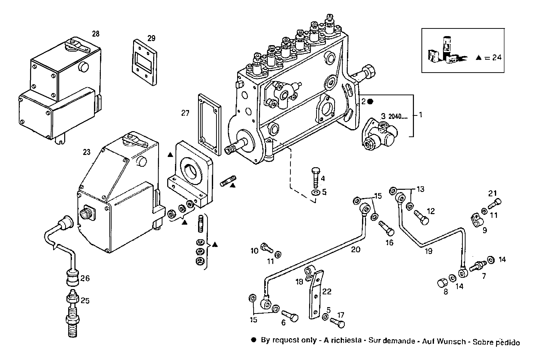 Iveco/FPT INJECTION PUMP ASSY