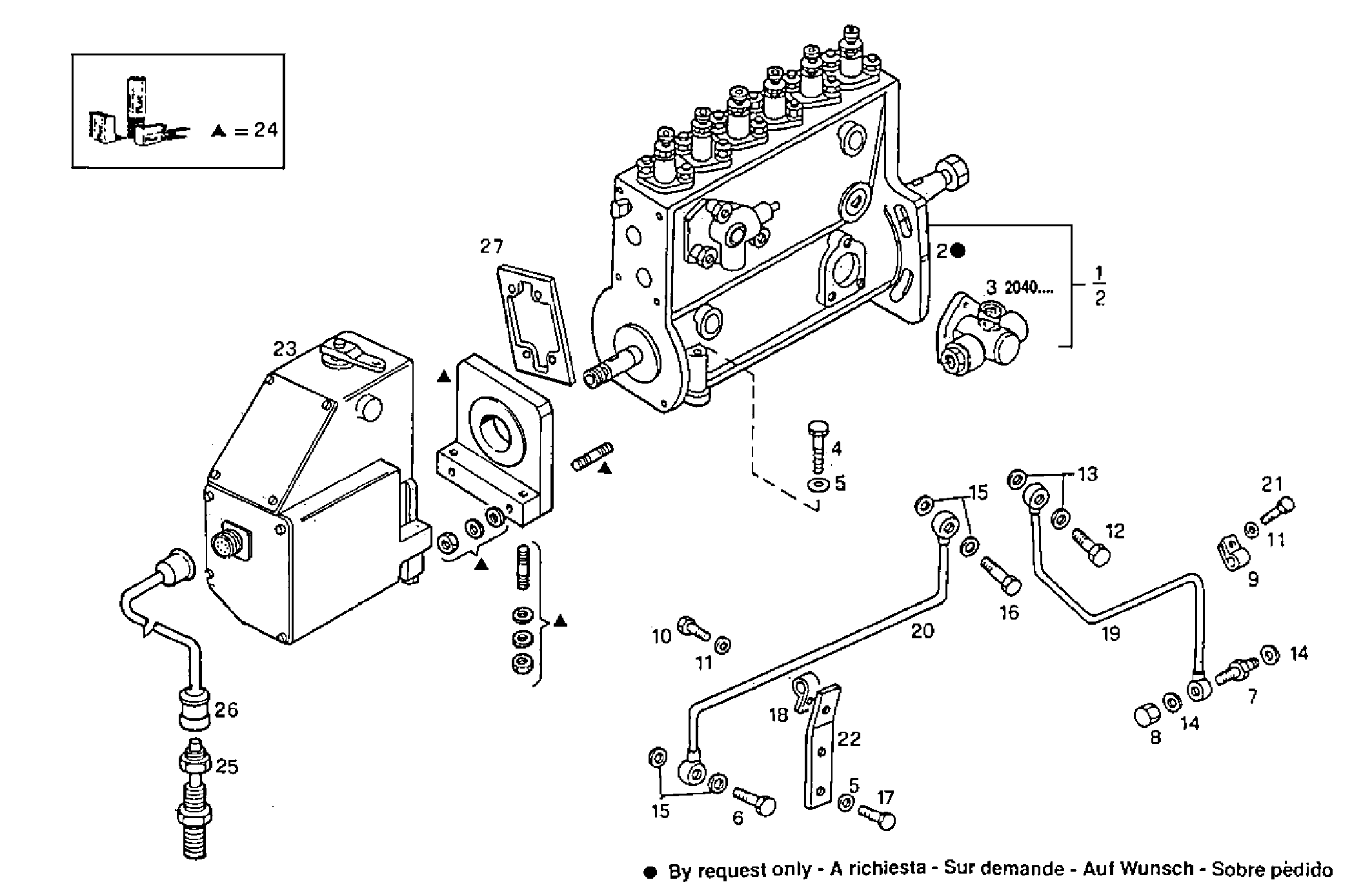 Iveco/FPT INJECTION PUMP ASSY