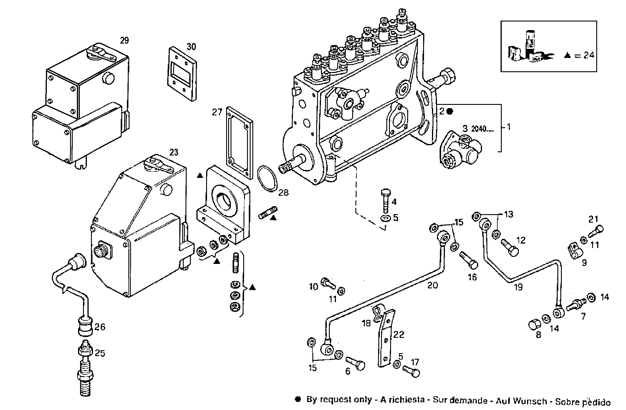 Iveco/FPT INJECTION PUMP ASSY