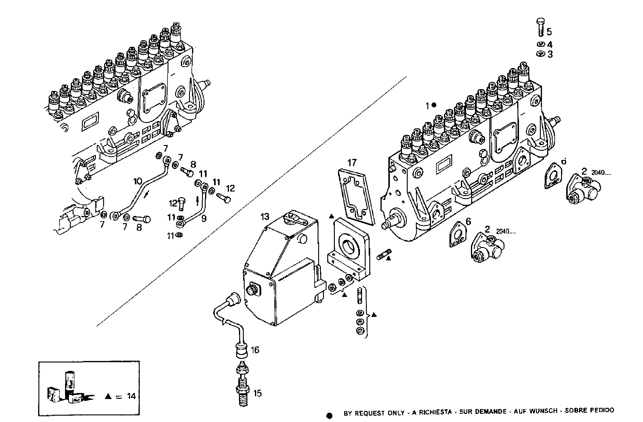 Iveco/FPT INJECTION PUMP ASSY