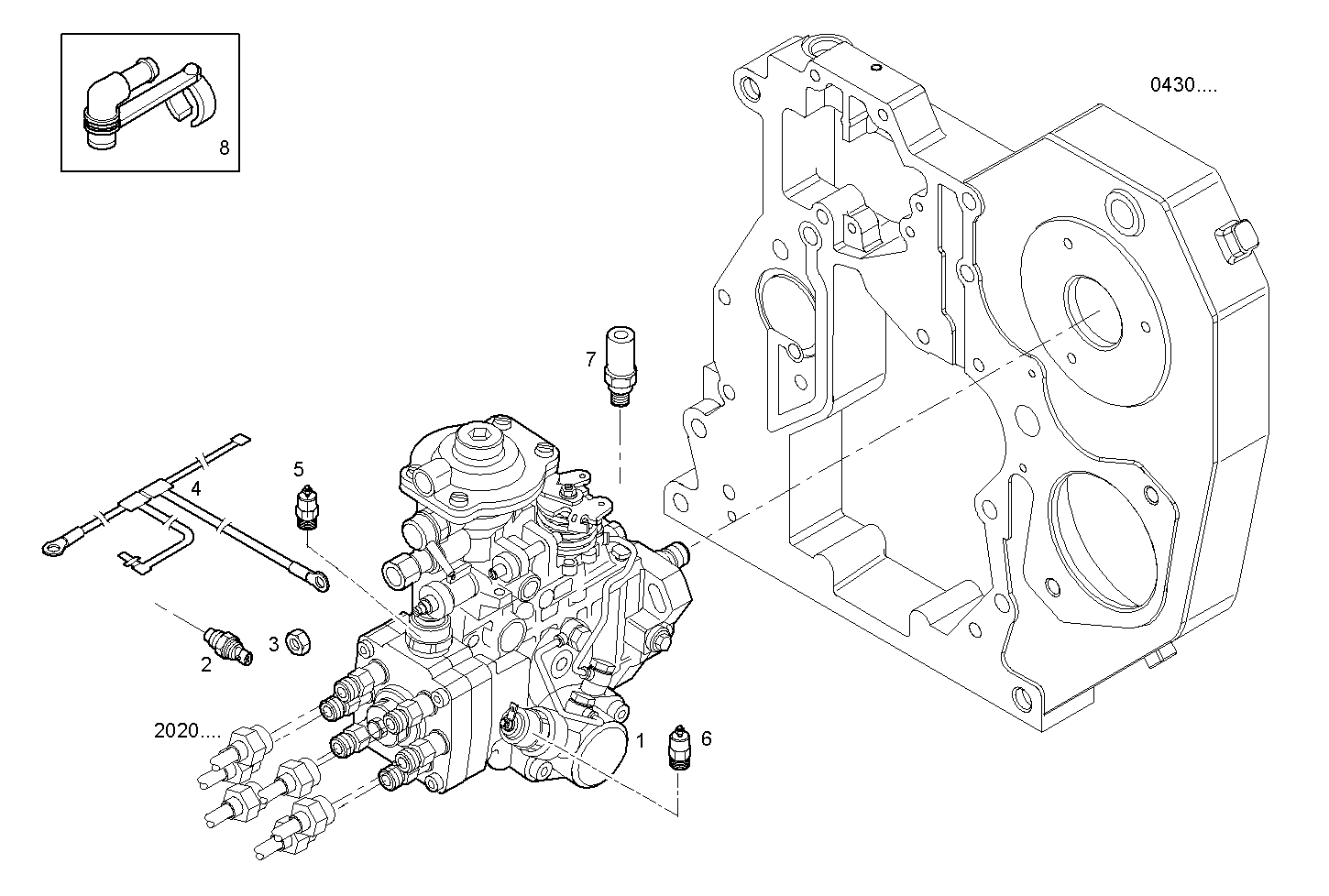 Iveco/FPT INJECTION PUMP ASSY