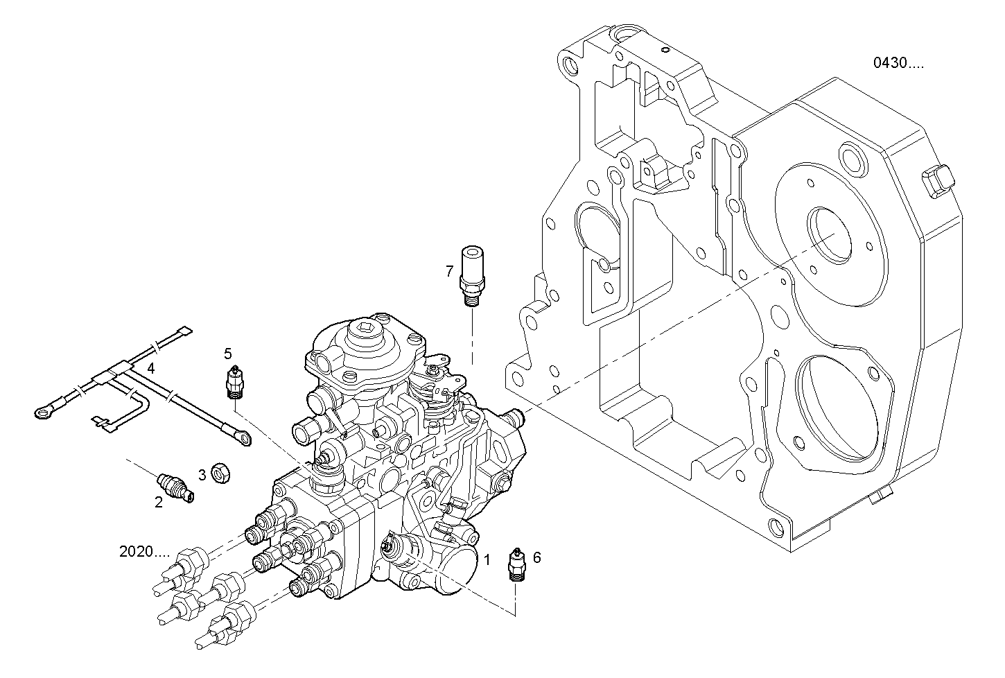 Iveco/FPT INJECTION PUMP ASSY