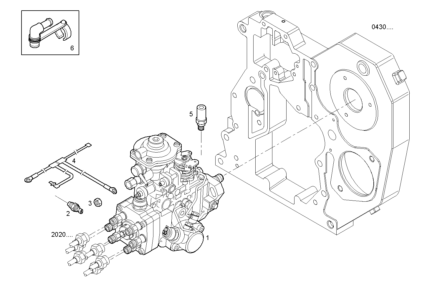 Iveco/FPT INJECTION PUMP ASSY