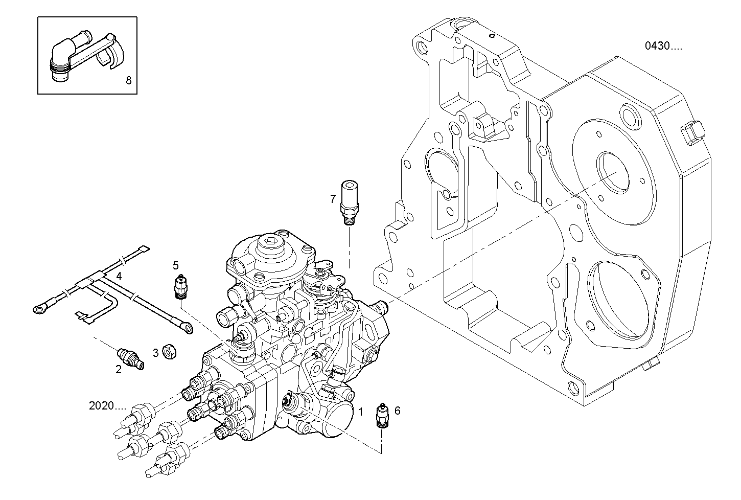 Iveco/FPT INJECTION PUMP ASSY