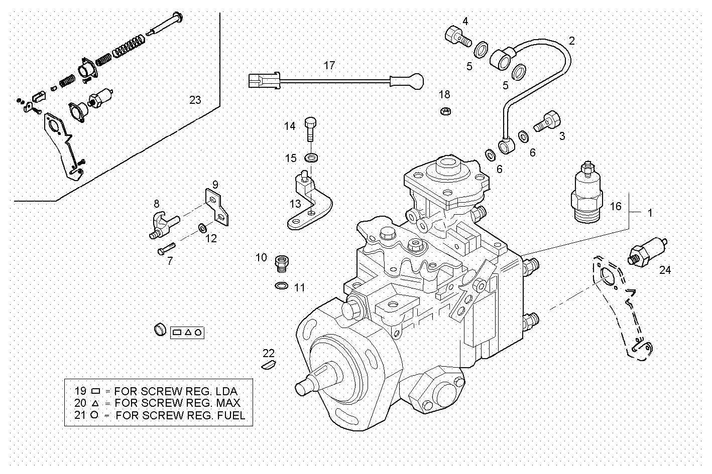 Iveco/FPT INJECTION PUMP ASSY