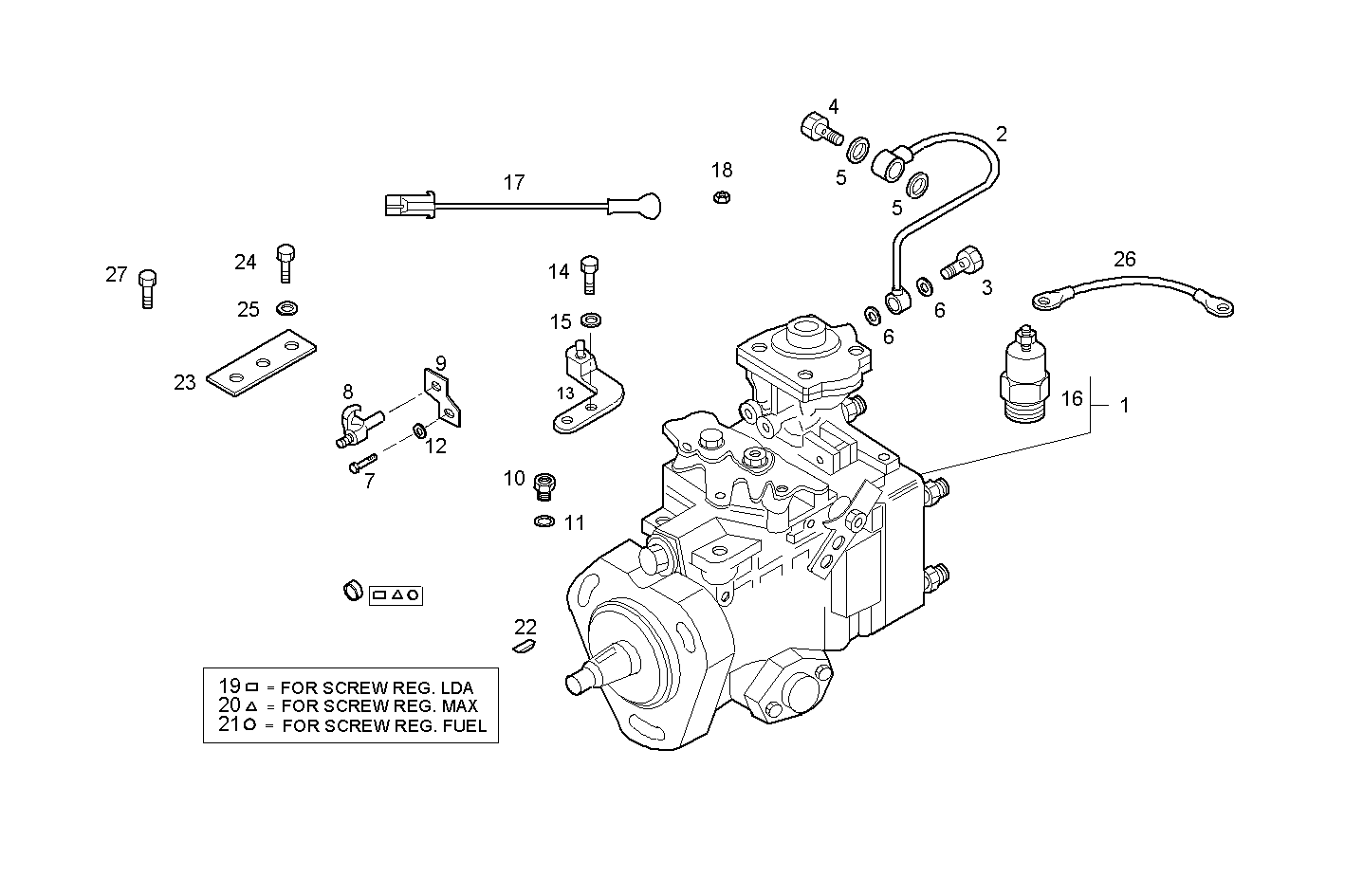 Iveco/FPT INJECTION PUMP ASSY