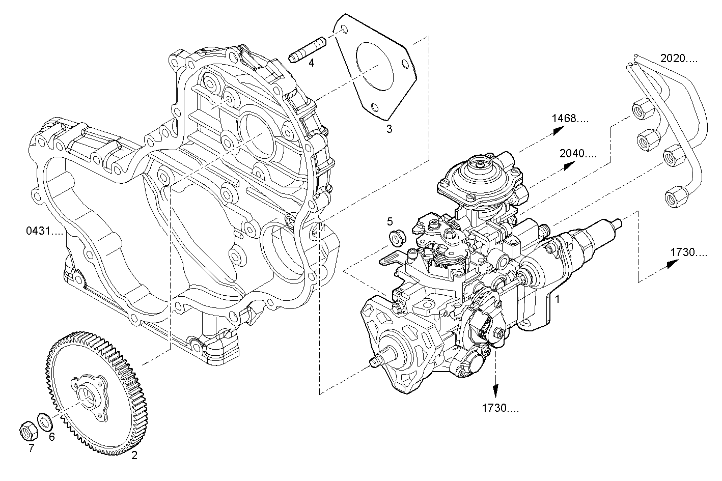 Iveco/FPT INJECTION PUMP ASSY