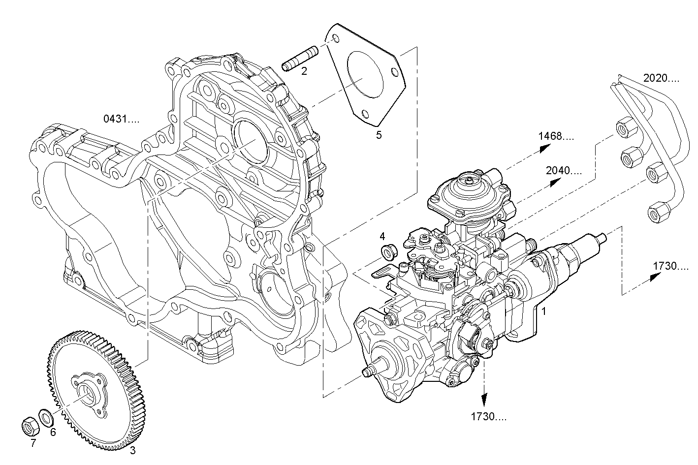 Iveco/FPT INJECTION PUMP ASSY