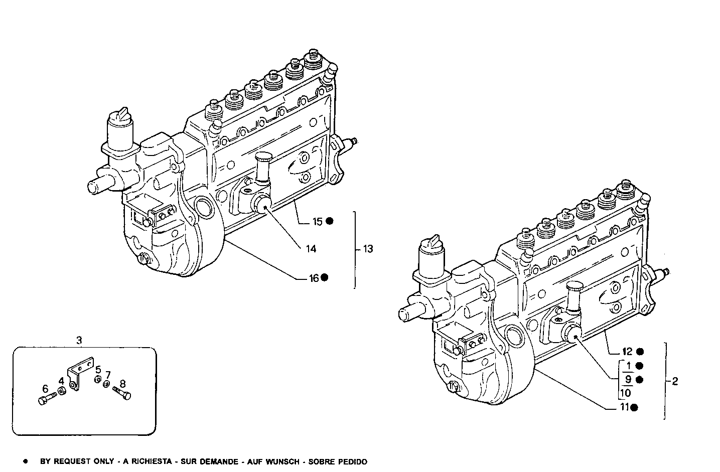 Iveco/FPT INJECTION PUMP ASSY