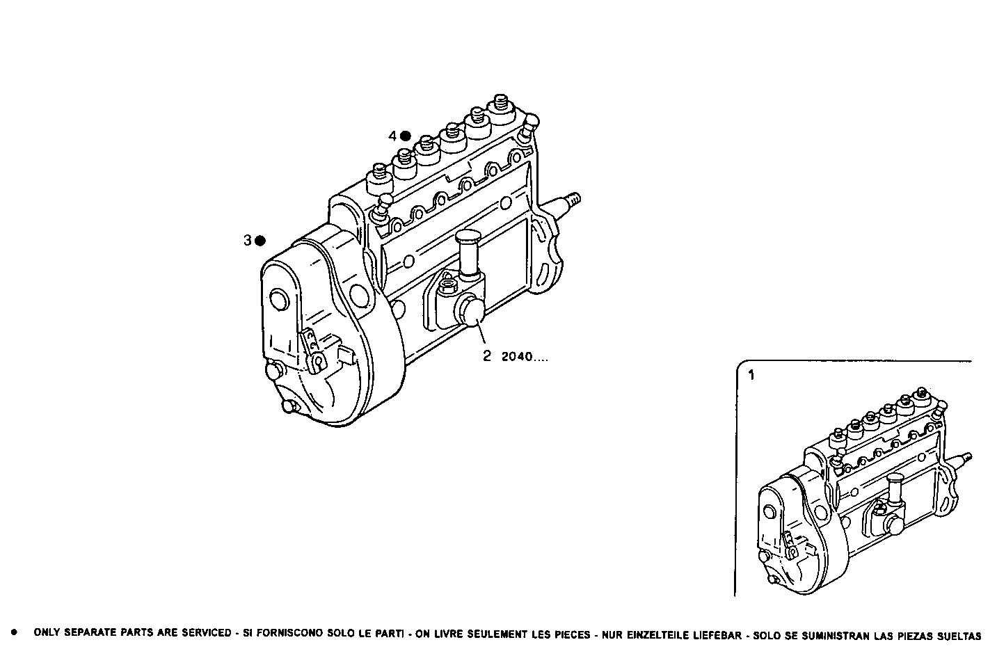 Iveco/FPT INJECTION PUMP ASSY