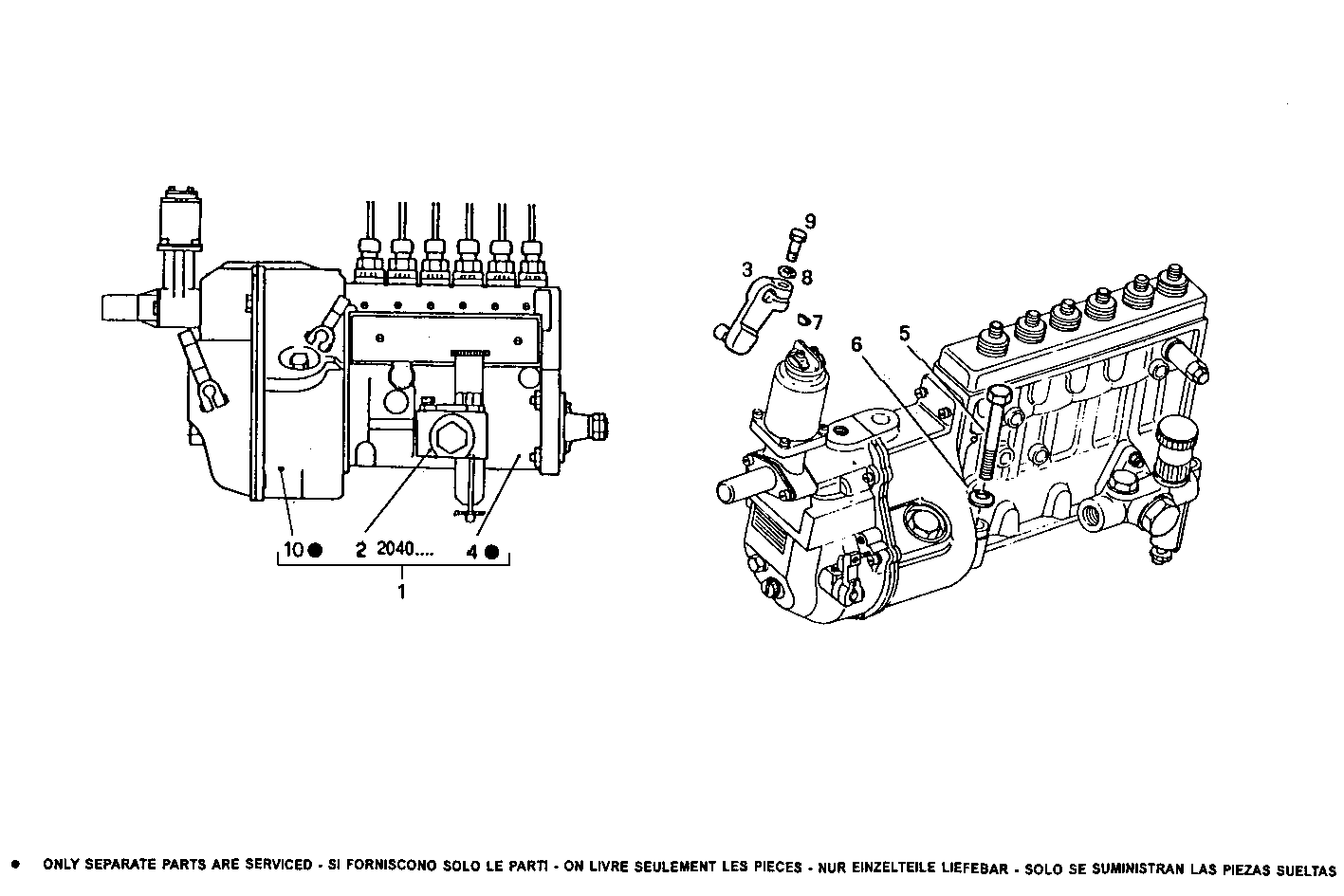 Iveco/FPT INJECTION PUMP ASSY