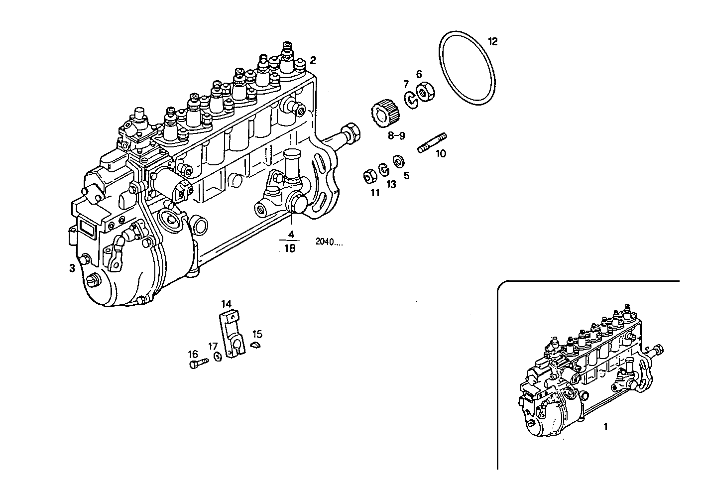 Iveco/FPT INJECTION PUMP ASSY