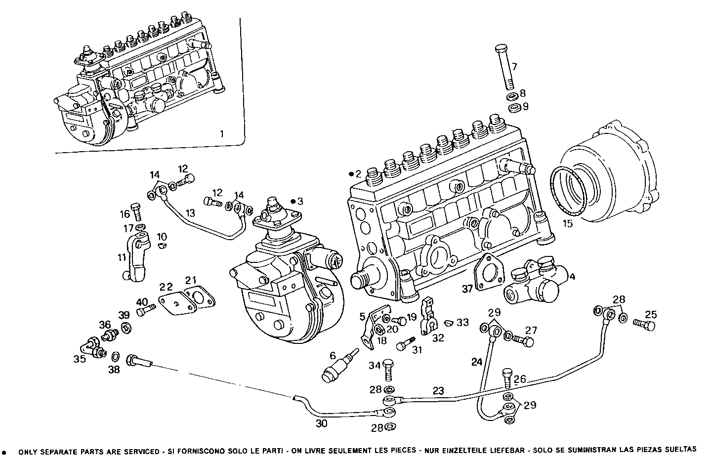 Iveco/FPT INJECTION PUMP ASSY