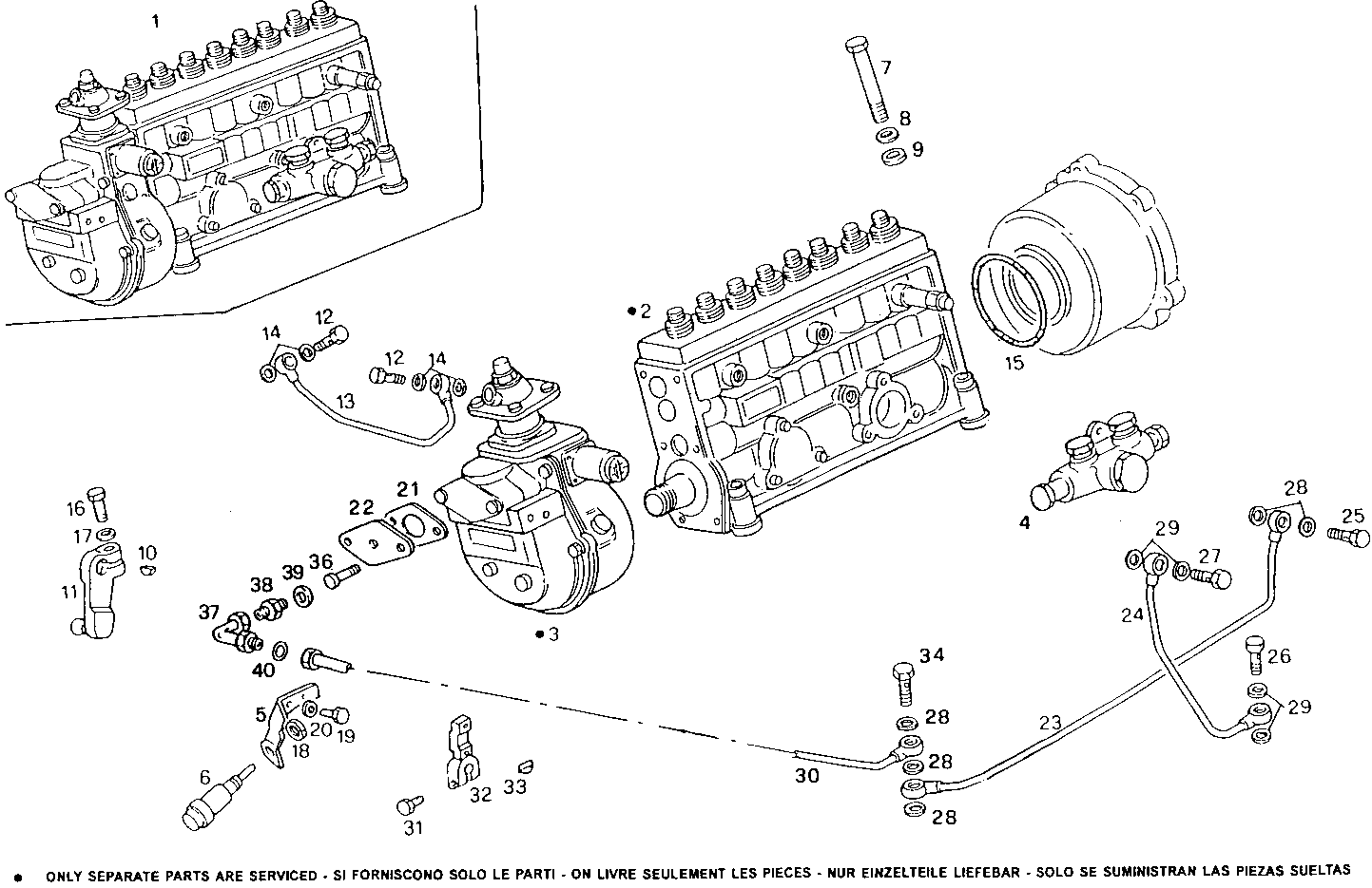 Iveco/FPT INJECTION PUMP ASSY