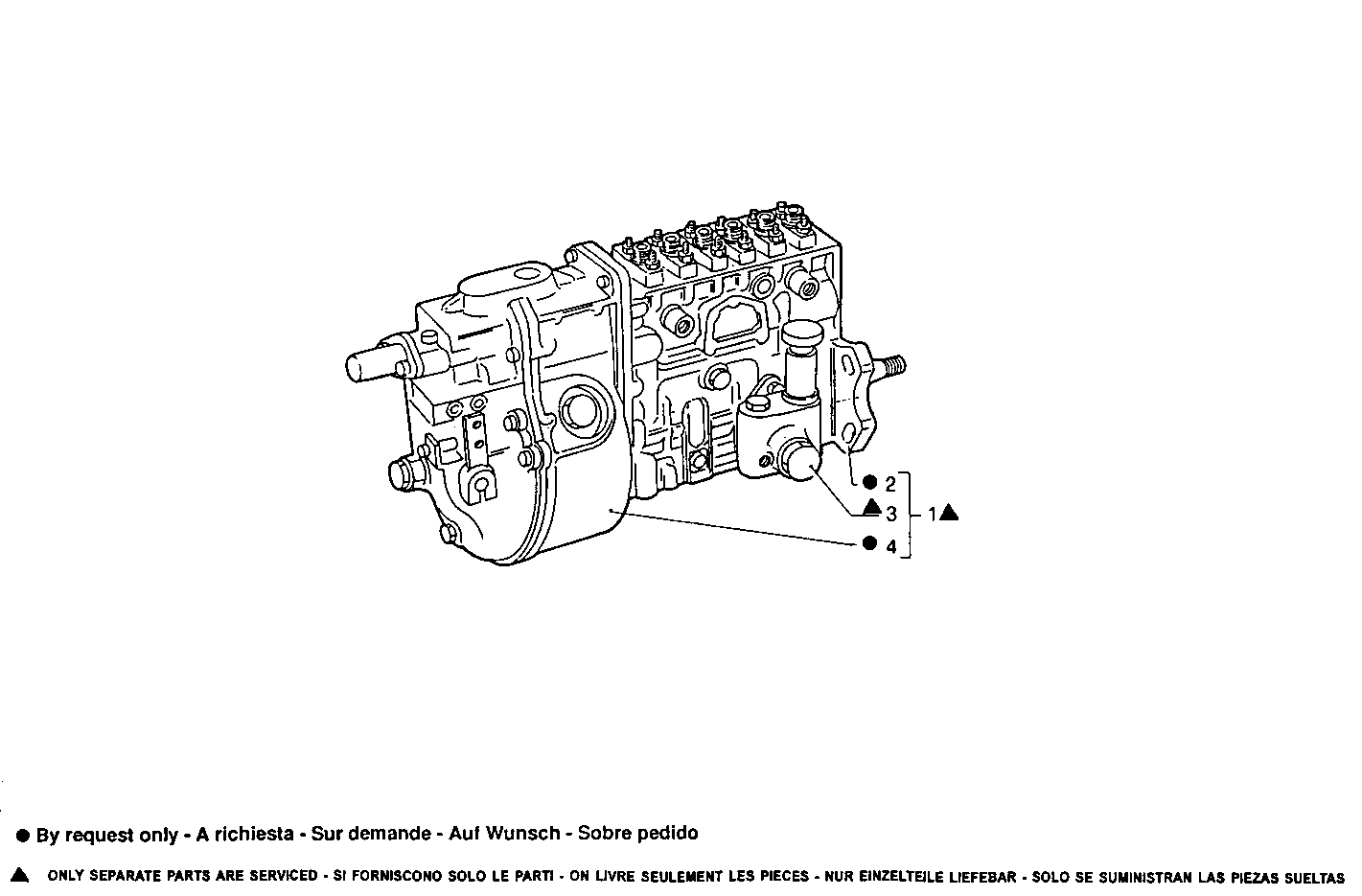 Iveco/FPT INJECTION PUMP ASSY