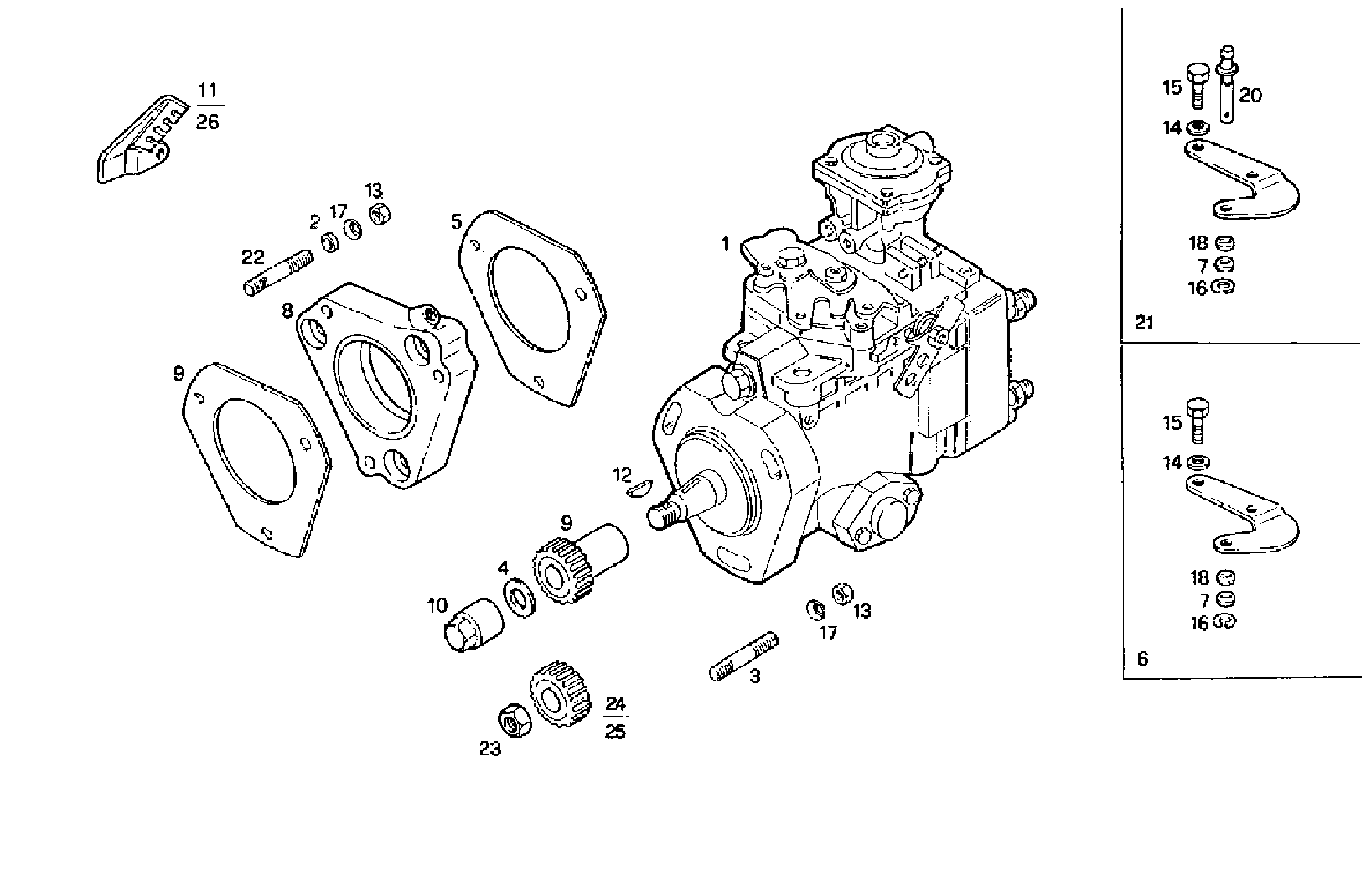 Iveco/FPT INJECTION PUMP ASSY