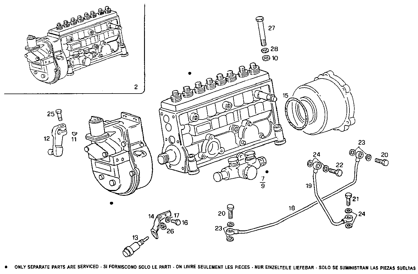 Iveco/FPT INJECTION PUMP ASSY