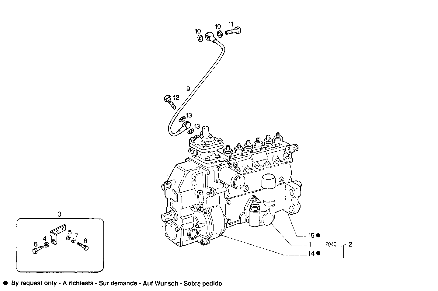 Iveco/FPT INJECTION PUMP ASSY