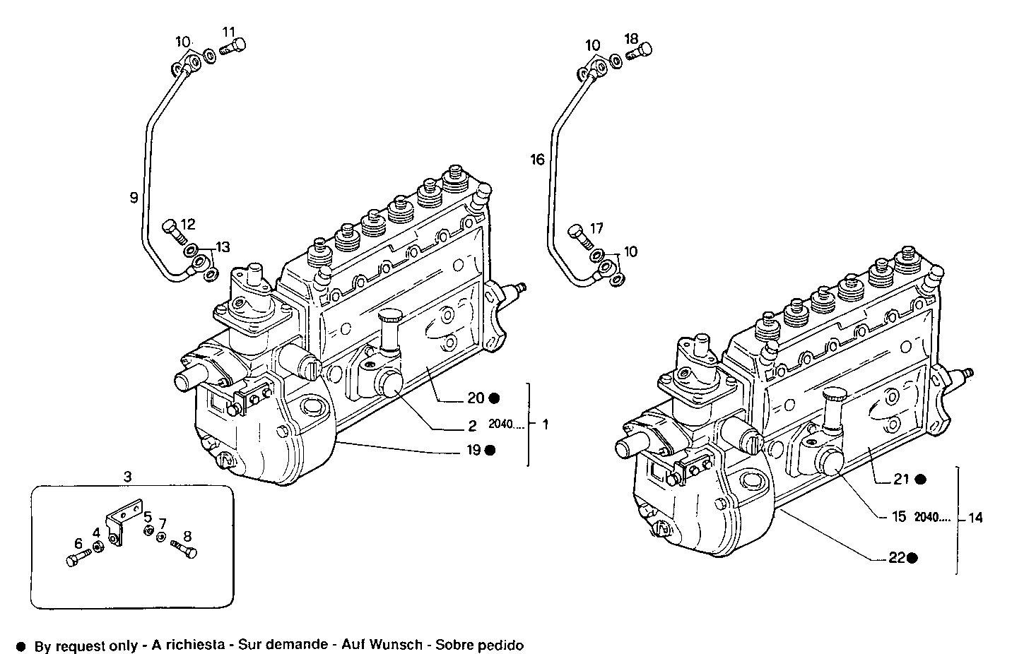 Iveco/FPT INJECTION PUMP ASSY