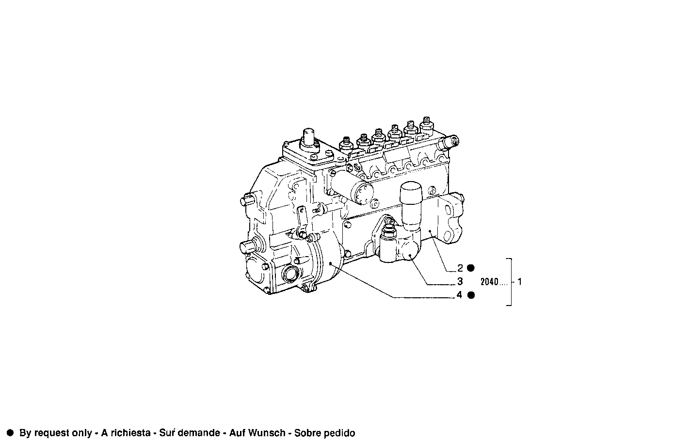 Iveco/FPT INJECTION PUMP ASSY