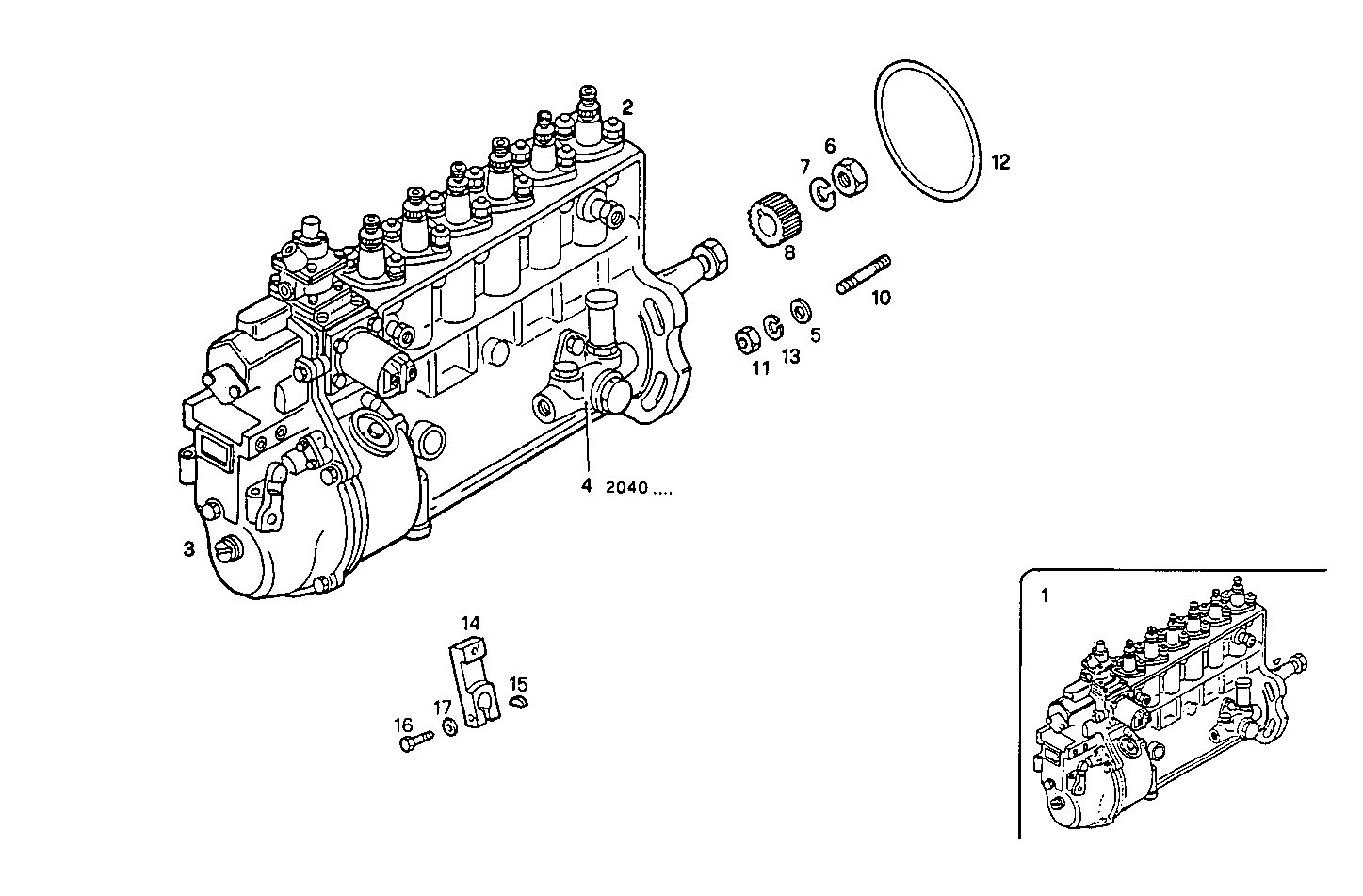 Iveco/FPT INJECTION PUMP ASSY