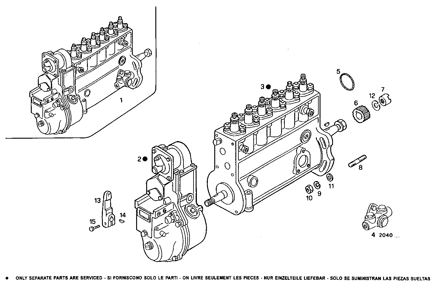 Iveco/FPT INJECTION PUMP ASSY