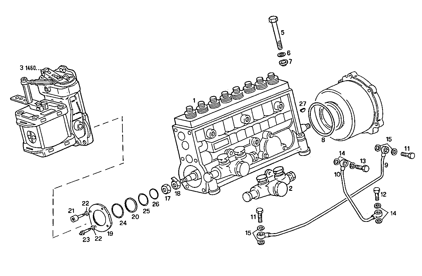 Iveco/FPT INJECTION PUMP ASSY