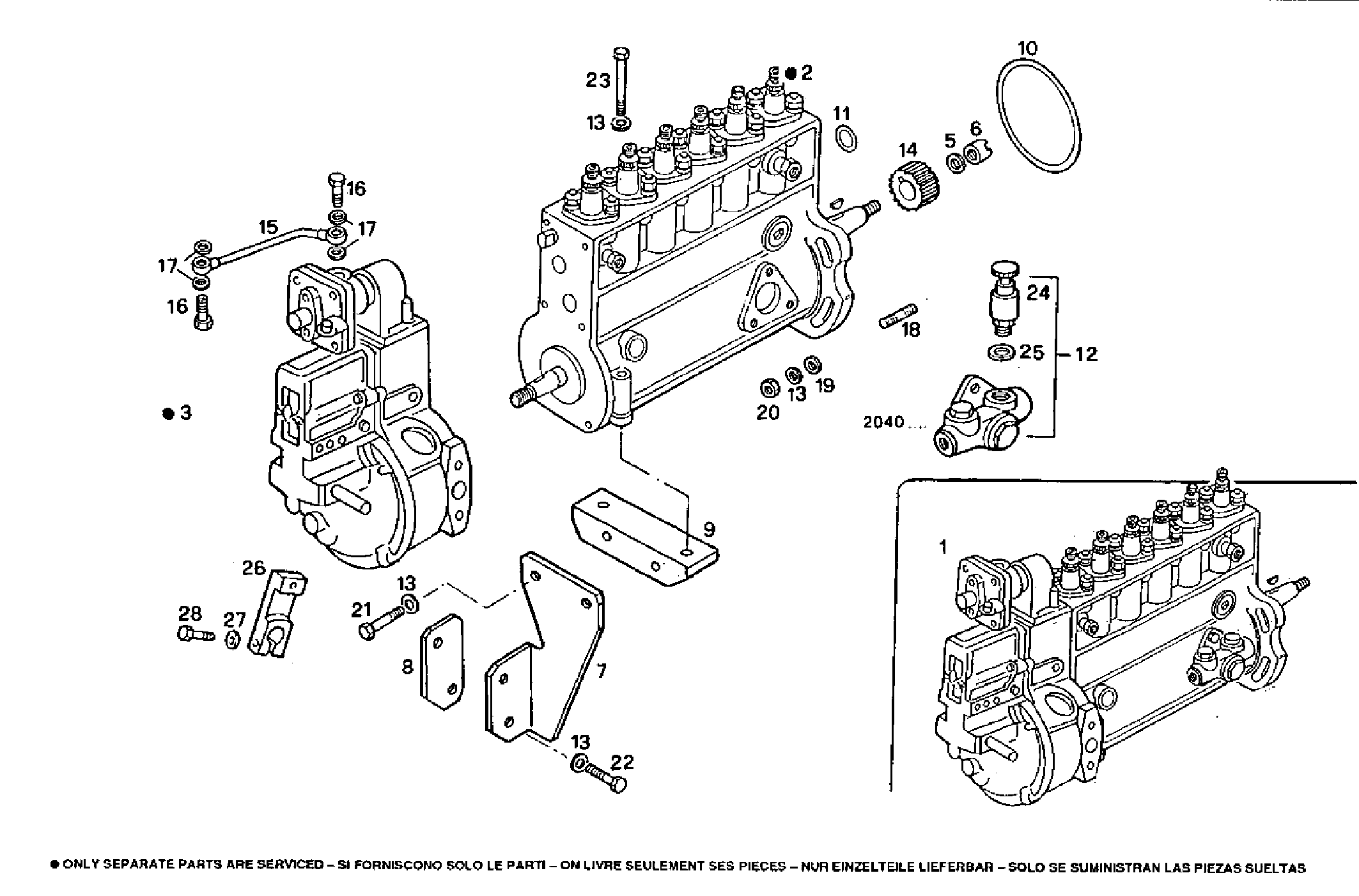 Iveco/FPT INJECTION PUMP ASSY