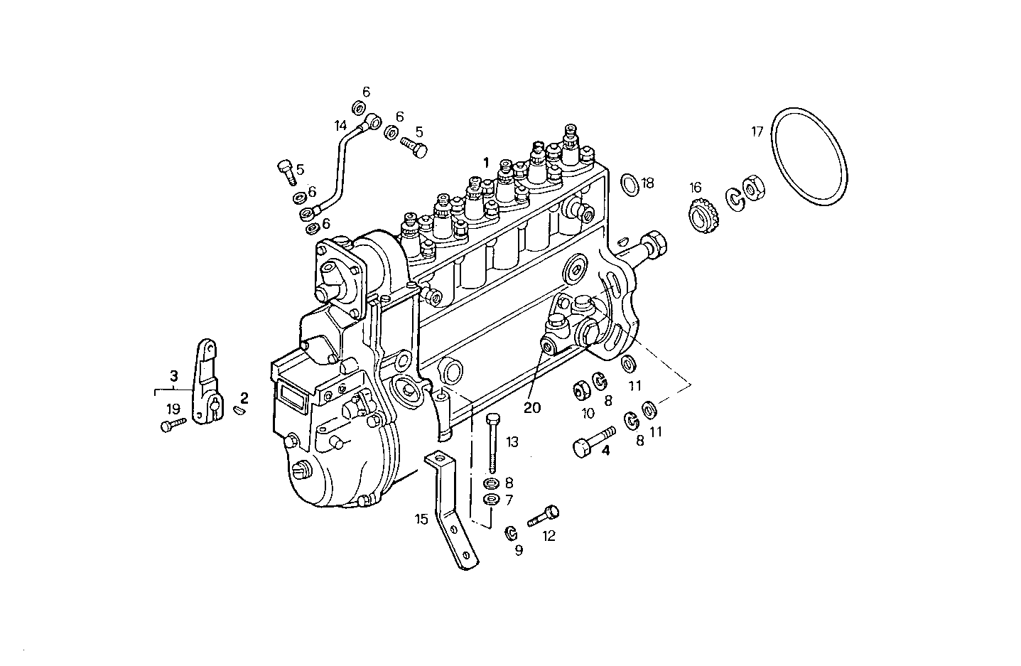 Iveco/FPT INJECTION PUMP ASSY