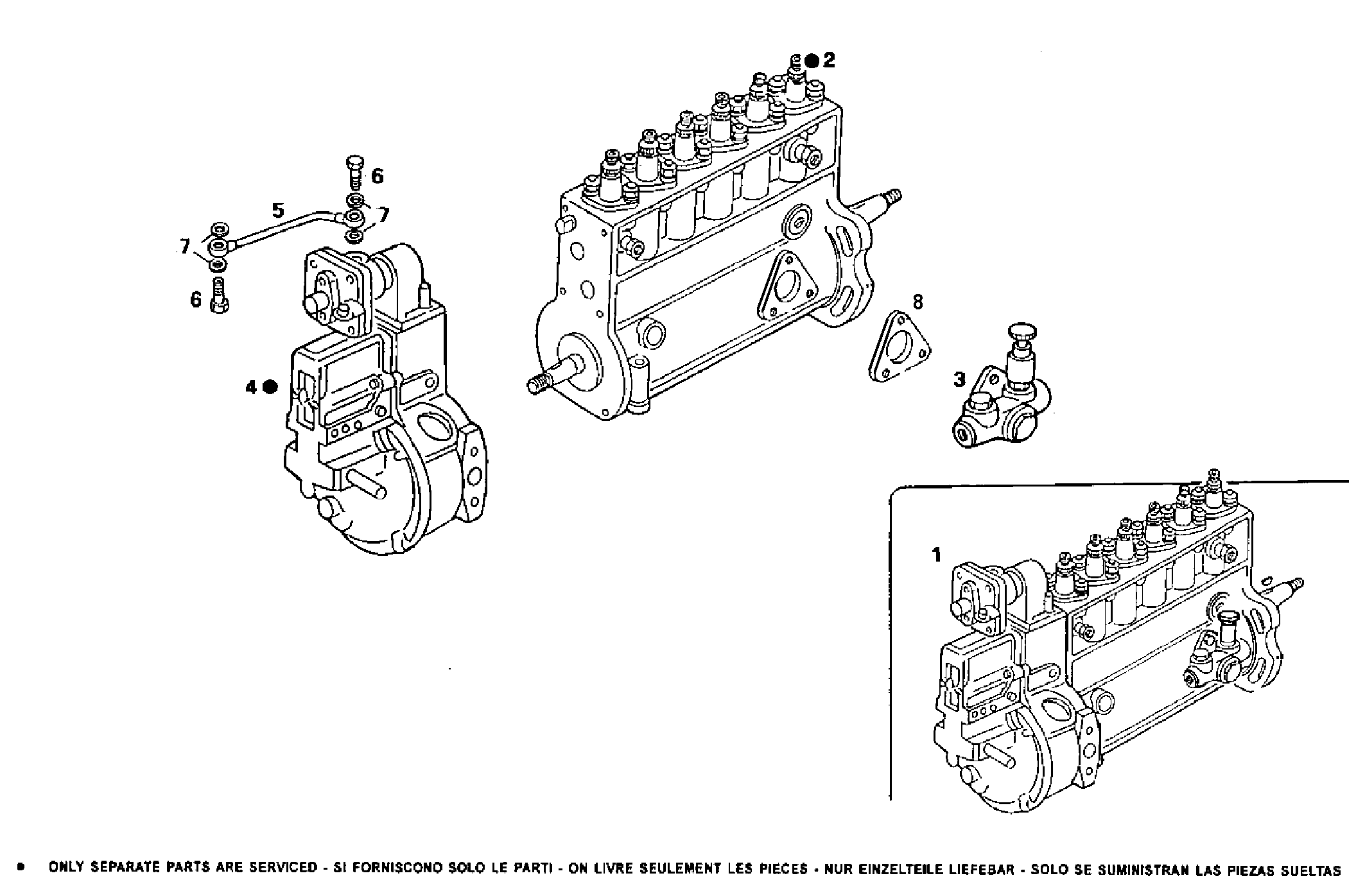 Iveco/FPT INJECTION PUMP ASSY