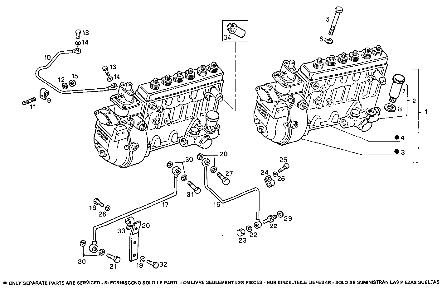 Iveco/FPT INJECTION PUMP ASSY