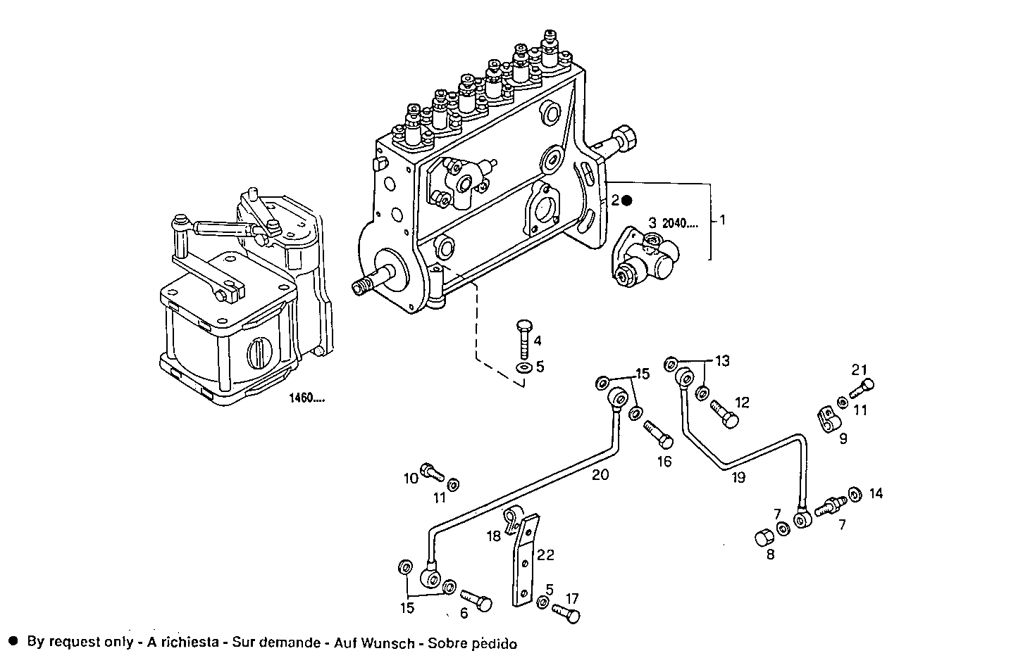 Iveco/FPT INJECTION PUMP ASSY