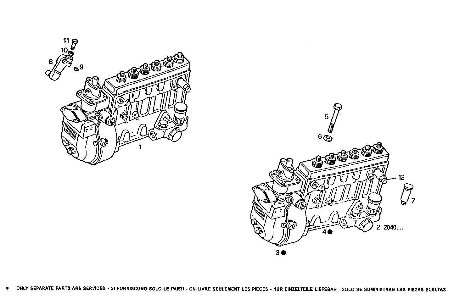 Iveco/FPT INJECTION PUMP ASSY