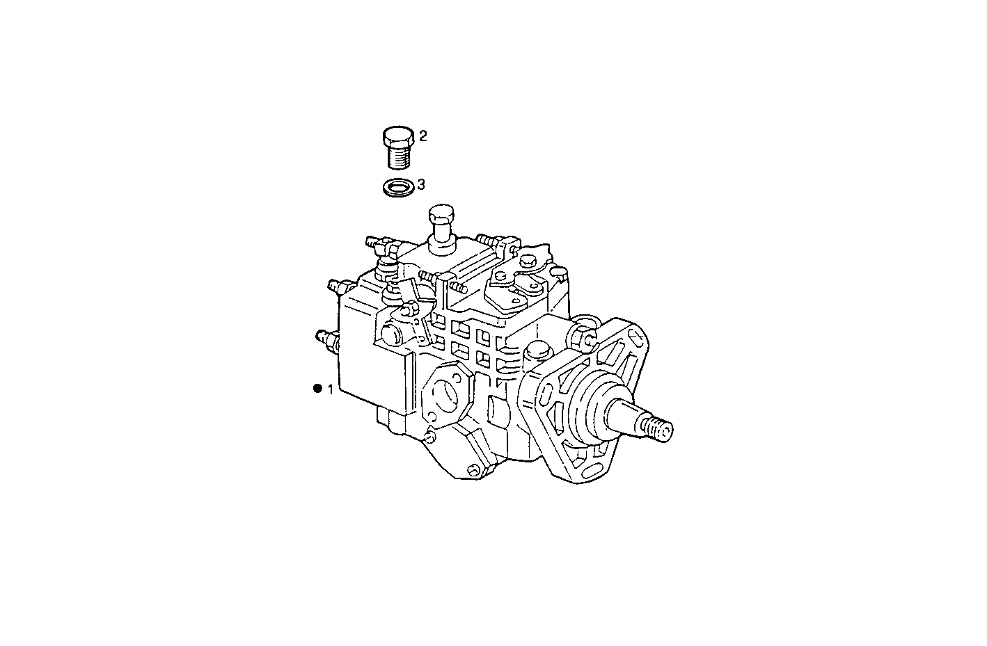 Iveco/FPT INJECTION PUMP ASSY