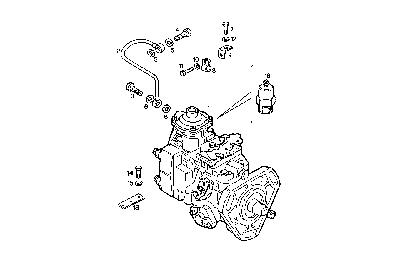 Iveco/FPT INJECTION PUMP ASSY