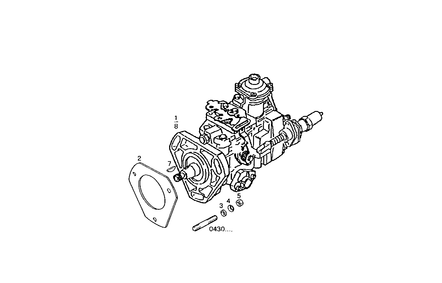 Iveco/FPT INJECTION PUMP ASSY