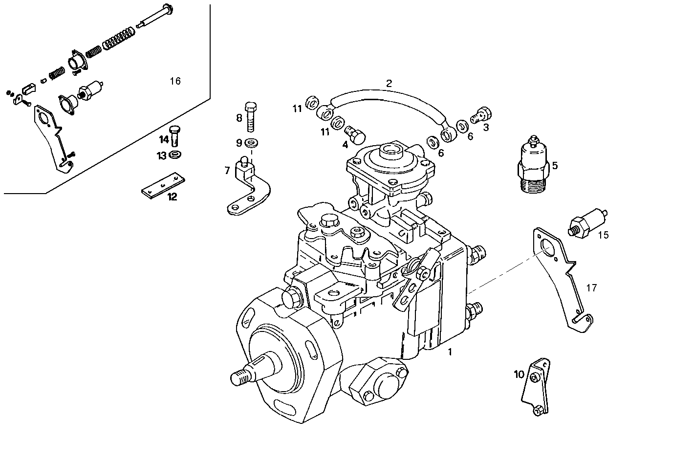 Iveco/FPT INJECTION PUMP ASSY