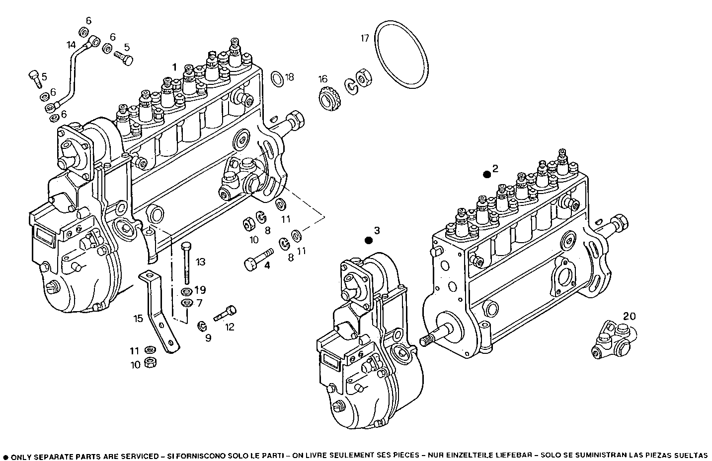 Iveco/FPT INJECTION PUMP ASSY